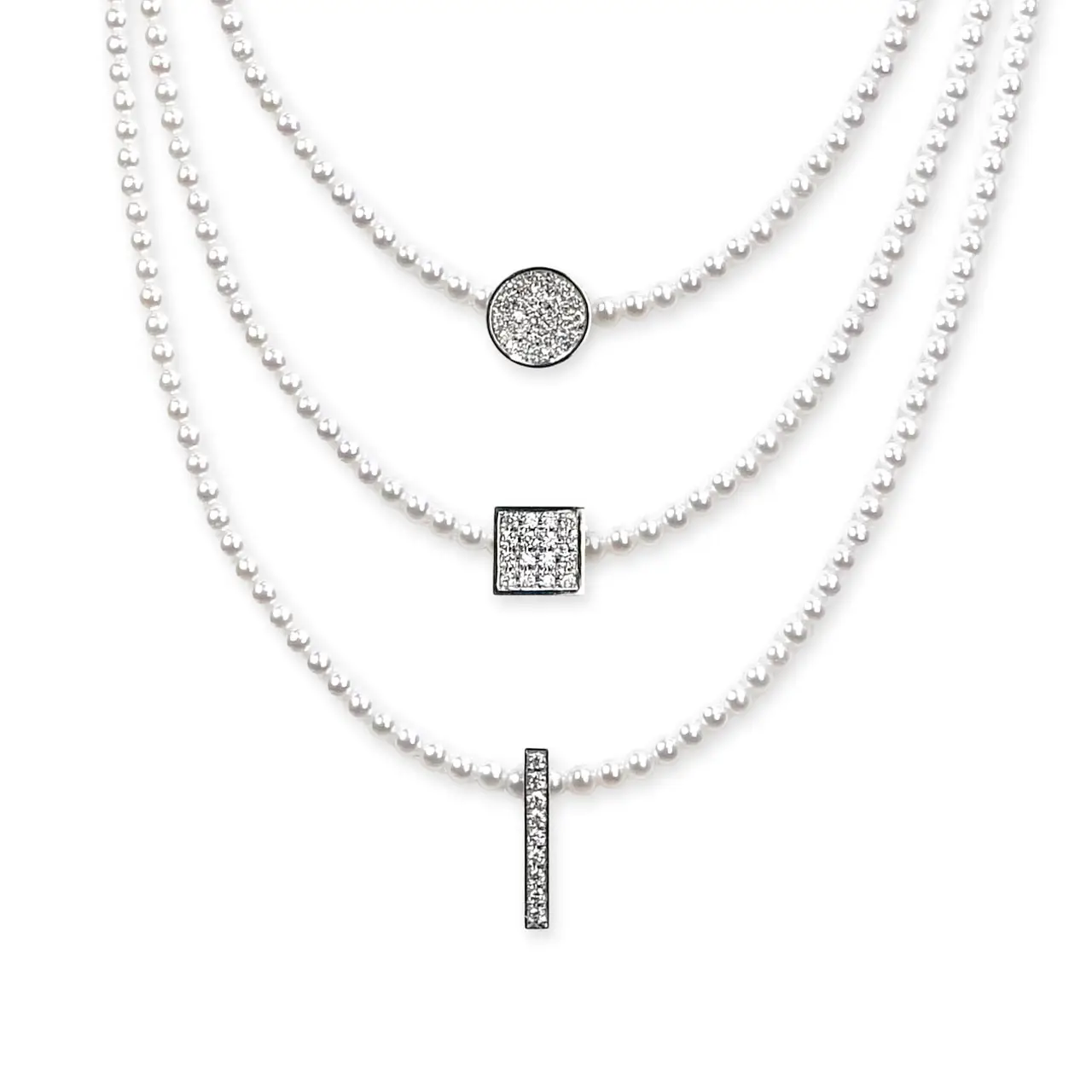 星影（ほしかげ）　Pt950ダイヤモンド ペンダントトップ