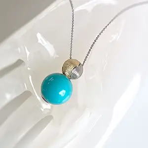 思い出のトルコ石を新しいかたちへ ― ペンダントトップへのリフォーム