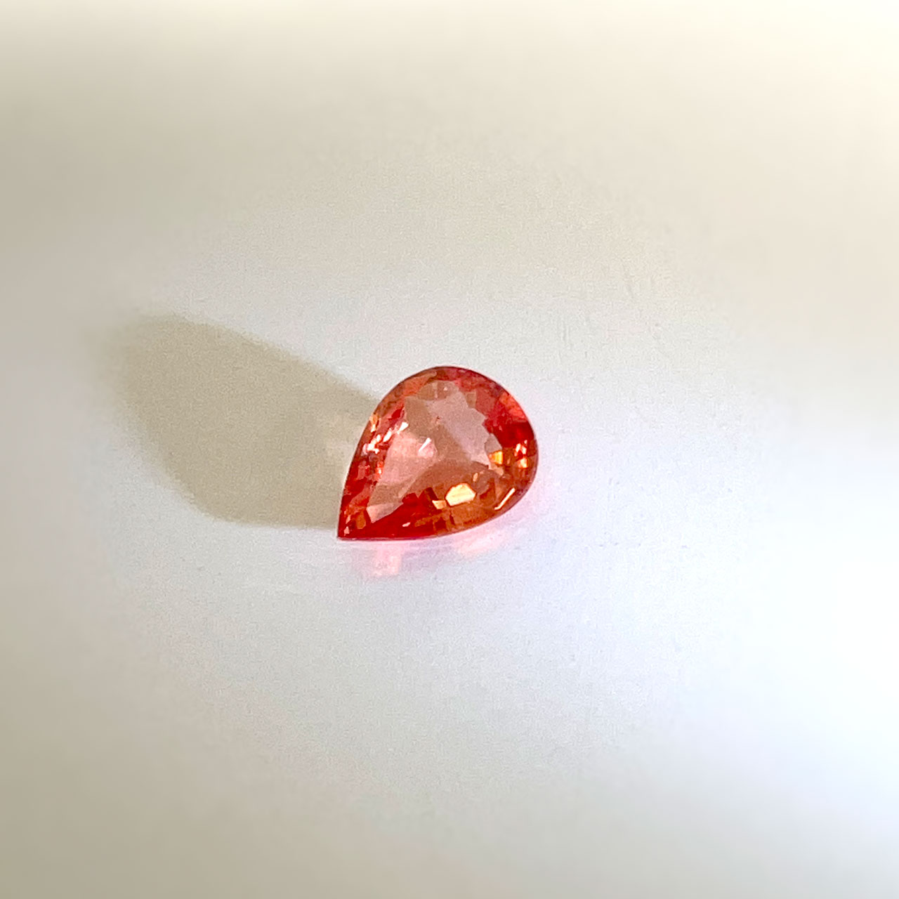 お得4点オレンジ系セット☆オパライズドウッド、オレンジサファイア入