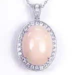 Pt950 サンゴ ダイヤモンド ペンダントトップ