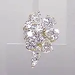 K18 ダイヤモンド ピアス