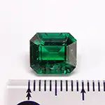 エメラルド（エメラルドカット ザンビア産）