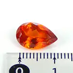 スペサルティンガーネット（ペアシェイプカット）　4.20ct