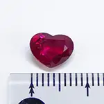 ルビー（ハートカット）2.03ct