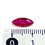 ルビー（マーキスカット）1.118ct  ミャンマー産