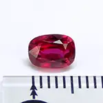 ルビー（クッションカット）1.035ct ミャンマー産