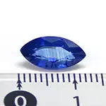 コーンフラワーサファイア（マーキスカット）2.35ct