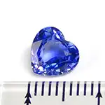コーンフラワーサファイア（ハートカット）1.60ct