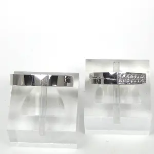 Pt900 ダイヤモンド ペアリング