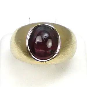 K18 トルマリンキャッツアイ リング