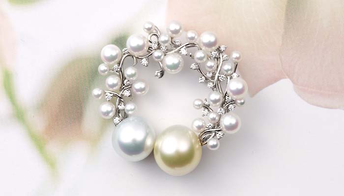 pearl brooch