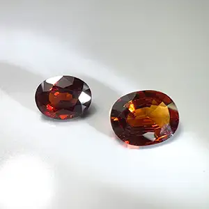 シックな大人カラーのオレンジ　スペサルティンガーネット　入荷