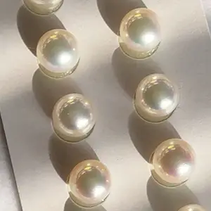 アコヤ無調色パール ペア珠